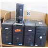 Image 1 : Computers: 4 Dell & 1 HP, Complete, Windows 10 Trial Installed (RM-402)