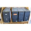 Image 1 : Qty 4 Dell Computers, CPUs, Complete, Windows 10 Trial Installed (RM-402)