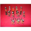 12 Metal Toy Soldiers