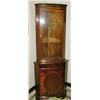 Image 1 : Mahogany Corner Cupboard