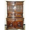Image 1 : Heavily Carved Oak Hunting Cupboard