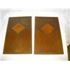 Pair of Wood Panels 