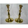 Image 1 : Pair of Brass Candlesticks