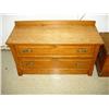 Image 1 : 2 Drawer Oak Dresser