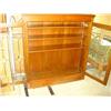 Image 2 : Oak Leaded Glass Bookcase