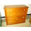 Image 1 : 4 Drawer Pine Dresser