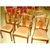 Image 1 : Set of 6 Mahogany Dining Chairs