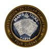Image 1 : .999 Fine Silver Four Queens Casino Las Vegas $10 Limited Edition Gaming Token