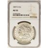 Image 1 : 1897-O $1 Morgan Silver Dollar Coin NGC AU55