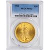 Image 1 : 1924 $20 St. Gaudens Double Eagle Gold Coin PCGS MS62