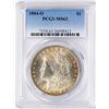 Image 1 : 1884-O $1 Morgan Silver Dollar Coin PCGS MS63