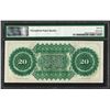 Image 2 : 1872 $20 State of South Carolina Revenue Bond Obsolete Note PMG Gem Uncirculated