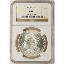 1904-O $1 Morgan Silver Dollar Coin NGC MS61