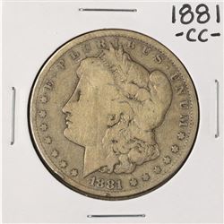 1881-CC $1 Morgan Silver Dollar Coin