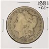 Image 1 : 1881-CC $1 Morgan Silver Dollar Coin