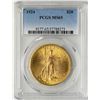 Image 1 : 1924 $20 St. Gaudens Double Eagle Gold Coin PCGS MS65