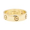 Image 1 : Cartier 18KT Yellow Gold Love Ring