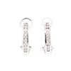 Image 1 : 14KT White and Yellow Gold 0.50 ctw Diamond Earrings