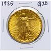 Image 1 : 1925 $20 St. Gaudens Double Eagle Gold Coin