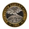 Image 2 : .999 Fine Silver Foxwoods Resort Casino $10 Limited Edition Gaming Token