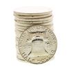 Image 2 : Roll of (20) Brilliant Uncirculated 1963-D Franklin Half Dollar Coins