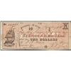 Image 1 : 1862 $10 Treasury Warrant Obsolete Note