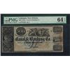Image 1 : 1840's $500 Canal & Banking Co. New Orleans, LA Obsolete Note PMG Choice Unc. 64