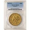 Image 1 : 1873-S Closed 3 $20 Liberty Head Double Eagle Gold Coin PCGS XF40