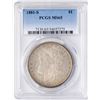 Image 1 : 1881-S $1 Morgan Silver Dollar Coin PCGS MS65