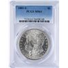 Image 1 : 1881-S $1 Morgan Silver Dollar Coin PCGS MS61