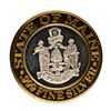 Image 1 : .999 Fine Silver Foxwoods Resort Casino Maine $10 Limited Edition Gaming Token