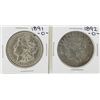Image 1 : Lot of 1891-O & 1892-O $1 Morgan Silver Dollar Coins