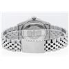 Image 7 : Rolex Mens Stainless Steel Silver Diamond 36MM Datejust Wristwatch