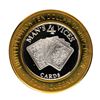 Image 1 : .999 Fine Silver Four Queens Casino Las Vegas $10 Limited Edition Gaming Token