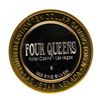 Image 2 : .999 Fine Silver Four Queens Casino Las Vegas $10 Limited Edition Gaming Token