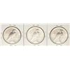Image 2 : Lot of (3) 1925-S $1 Peace Silver Dollar Coins