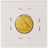 Image 2 : 1910 $2 1/2 Indian Head Quarter Eagle Gold Coin