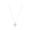 Image 2 : 0.5 ctw Diamond Pendant With Chain - 10KT White Gold