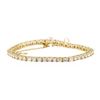 Image 1 : 4.80 ctw Diamond Bracelet - 14KT Yellow Gold