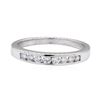 Image 2 : 0.2 ctw Diamond Ring - 14KT White Gold