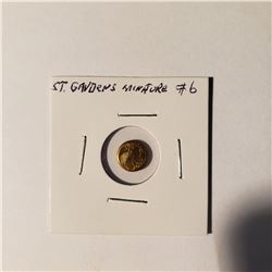 Gold Minature St Gaudens