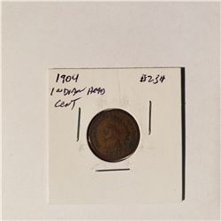 1904 Indian Head Cent