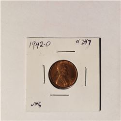 1942 D Lincoln Cent