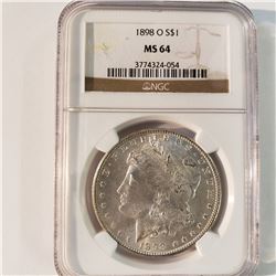 1898 O Morgan Dollar