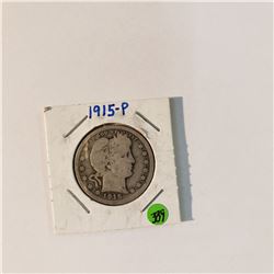 1915 Barber Quarter
