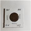 Image 1 : 1865 Two Cent Piece