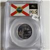 Image 1 : 2004 S Silver Florida Quarter