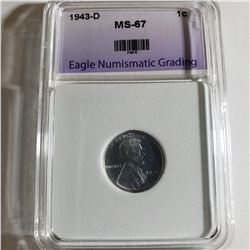 1943-D Steel Cent