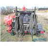 Image 3 : Hobart Gas Welder on Trailer c/w Cables & Tank Holder (Onan Motor)