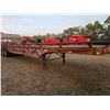 Image 2 : 1969 Fruehauf Hi Boy Trailer (Tandem Axle) c/w Bale Rack